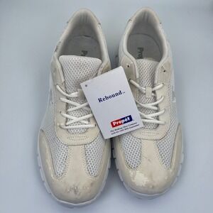 Propet Rebound Walking Shoes Mens Size‎ 13 5E White Lace Up Mesh Upper Round Toe